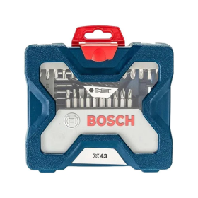 Kit Pontas e Brocas Titânio 43 Peças Bosch X-Line 26070174510