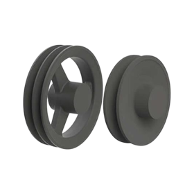 Polia de ferro canal A2 170 mm - 7"