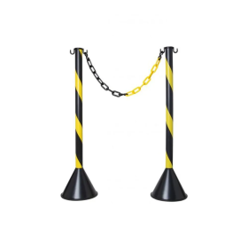 Pedestal preto/amarelo 95 cm WPS1932