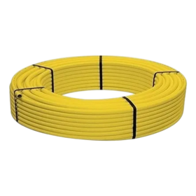Tubo Multicamadas Gás 20x2mm Amarelo 25mt Gaspert