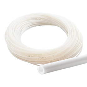 Tubo Polietileno Natural Atoxico Ar/Agua 8mm 25mt