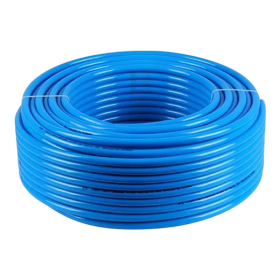 Tubo PU Azul Poliuretano Alta Pressão Ar/Agua 10mm 100mt