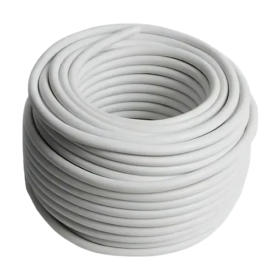 Mangueira Tipo Chuveiro/Ducha Flexivel 8mm 5/16 Branco 200mt