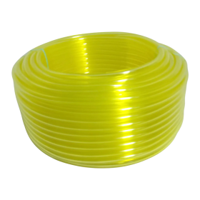 Mangueira Combustivel Gasolina Cristal Amarelada 5mm 50mt