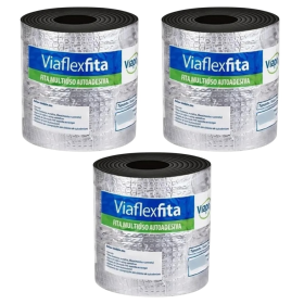 Fita Alumínio Viaflex Manta Impermeável 20cm 30mt Viapol