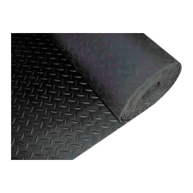 Manta Piso Borracha Antiderrapante Diamante 3mm 1x20mt Rexon
