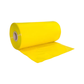 Lona Plastica Cobertura Amarela 4x60m Uso Geral 65a100micras