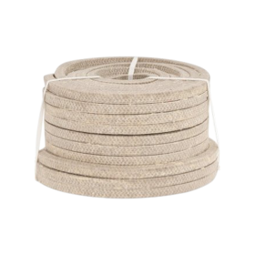 Gaxeta Vedacao Algodao Quadrada 8,0mm (5/16) Ensebada 15mt