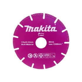 DISCO MULTIMATERIAL ESMERILHADEIRA 115MM MAKITA D-58883