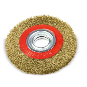 ESCOVA CIRCULAR ACO LATONADO 6Pol. 150x19mm ROCAST 319,0005