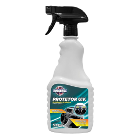 Limpa Revitaliza Plasticos Protetor uv 500ML Rodabrill