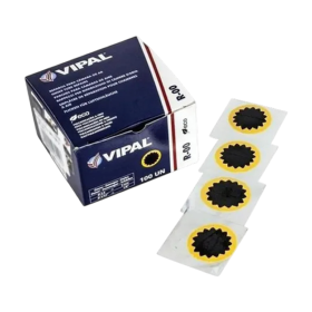 Remendo Reparo Redondo Pneu 30mm c/50un Vipal R-00 345100