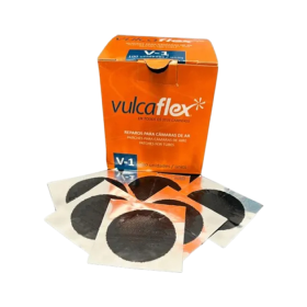 Remendo Reparo Redondo Pneu 40mm c/100un Vulcaflex V-1 1301