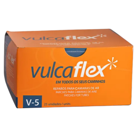 Remendo Reparo Redondo Pneu 100mm c/25un Vulcaflex V-5 1305