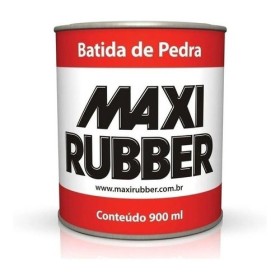 MASSA AUTOMOTIVA BATE PEDRA PRETO 900ML MAXRUBBER 4MAt031