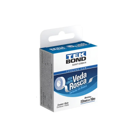Fita Veda Rosca 12mm x 10m Tekbond
