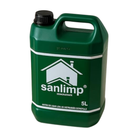 Limpa Pedras Ácido Muriático Pos Obra 5L Sanlimp