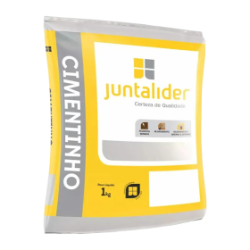 Massa Cimentinho Branco 1kg Juntalider