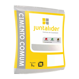 Massa Cimento Comum Cinza 1kg Juntalider