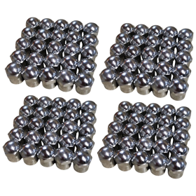 Tampa Bico Válvula Pneu Metal Carro Moto Bike 100un