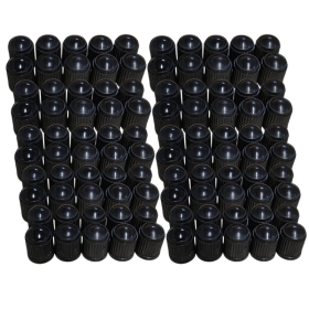 Tampa Bico Válvula Pneu PVC Carro Moto Bike 100un