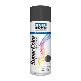 Tinta Spray Uso Geral Grafite 350ml/250g Tekbond