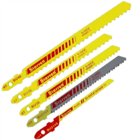 Jogo Serra Tico-tico Multimaterial 5PC Starrett BU1