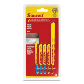 Jogo Serra Tico-tico Multimaterial Starrett 5PC BU3