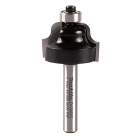 Fresa haste 1/4" Borda Romana C/ Rolamento - Makita D-02593