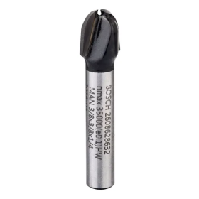 Fresa haste 1/4" ponta U 3/8" - 9,5mm - Bosch 2608628632