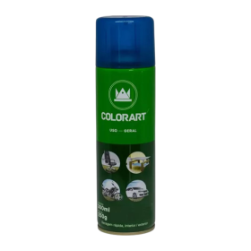 Tinta Spray Uso Geral Azul 350ml/250g Colorart