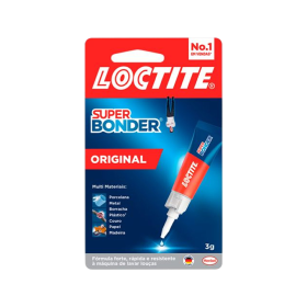 Cola Instantânea Super Bonder Original 3g Loctite Henkel