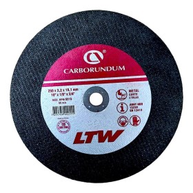 Disco Corte Ferro 254mm P/Policorte 10x3/4" Carborundum LTW