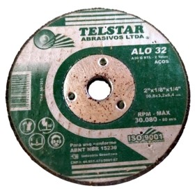 Disco Corte Ferro 50mm P/Furadeira/Retifica 1/4" Telstar Alo