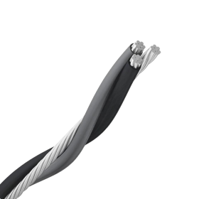 Cabo Elétrico Alumínio Multiplexado Triplex 25mm 1mt