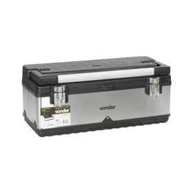 Caixa Ferramentas Inox Bau 58x28x25cm Vonder 6105000250
