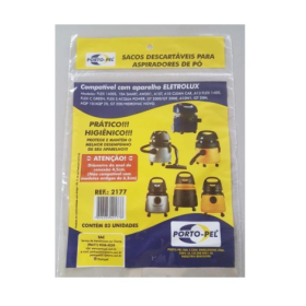 Saco Aspirador Flex/A10/Clean/Car/GT20N/GT3000N/Schulz1200