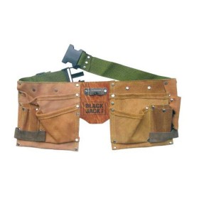 Cinto em couro sem cinto duplo 11 bolsos H109