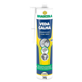 Selante Tudo Veda Calha Aluminio 280g Brascola 3030002