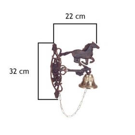 Sino com suporte cavalo 089