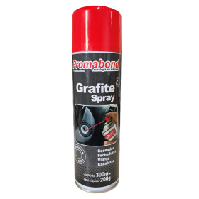 Lubrificante a Seco Grafite Spray 300ml/200g Promabond