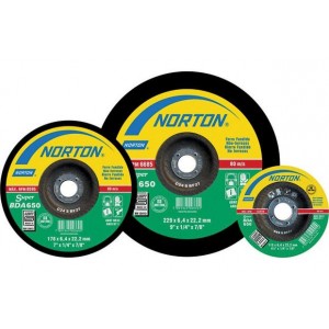 Disco de desbaste refretário 7" x 1/4" x 7/8" BDA 650 - Norton