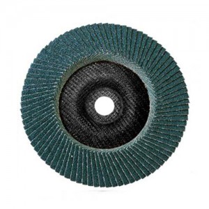 Disco de lixa flap zirconado base fibra 7" Grão 120
