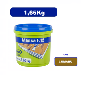 Massa Madeira Rejunte Reparo F12 1,6kg 1/4 CUMARU Viapol