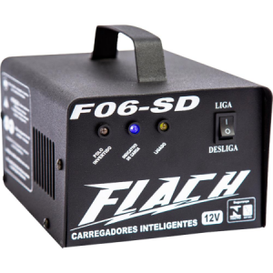 Carregador Bateria Inteligente 12v 6Ah Prof Flach F06-SD