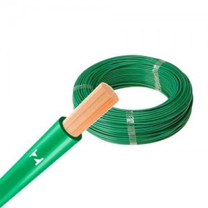 Fio flexível 01,00 mm verde (venda por metro)