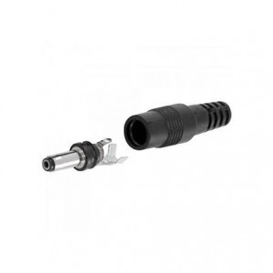 Plug de PVC P4 2,5 x 5,5 mm 12.610 - Importado