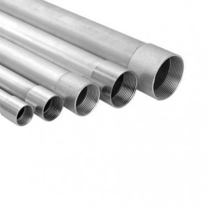 Tubo Eletroduto Metal Galvanizado Leve C/Rosca BSP 3/4"
