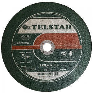 Disco Corte Inox 228,6x3,2x22,2mm 9x1/8x7/8 Telstar
