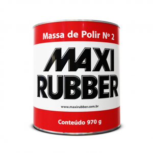 Massa de Polir N2 970g Maxi Rubber 6MH010 / F0518 / MQ258R